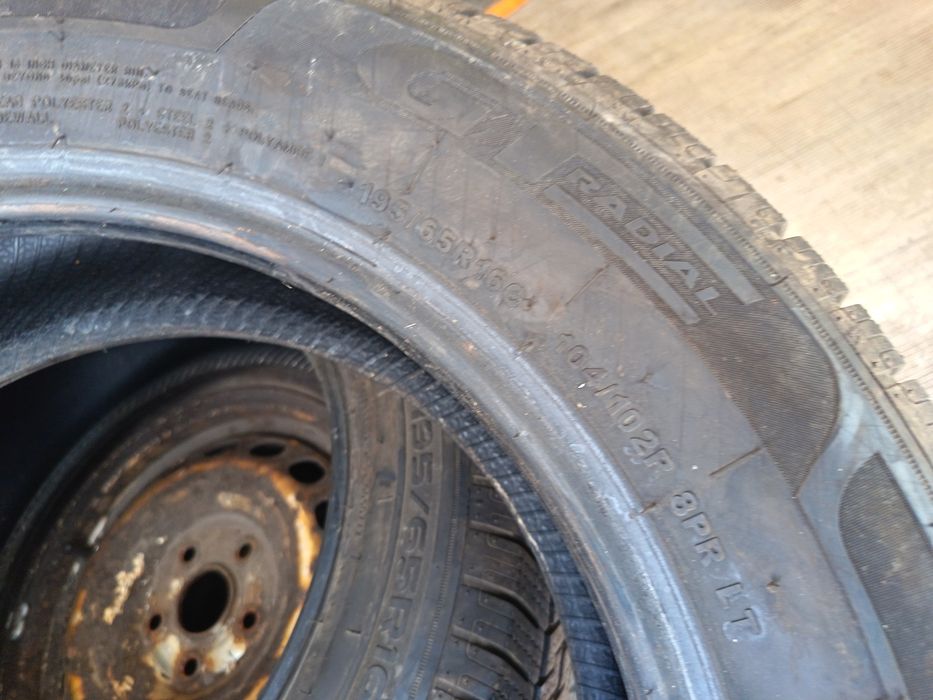 Anvelope MS 195 65 16c gt radial. 2025 10mm