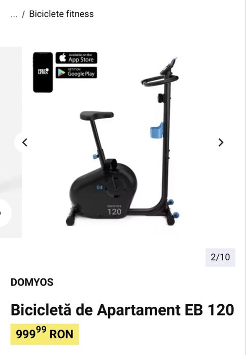 Bicicletă de Apartament EB 120