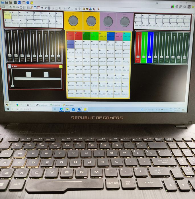 Interfata dmx Wierless/nod sACN/Dmx Controler