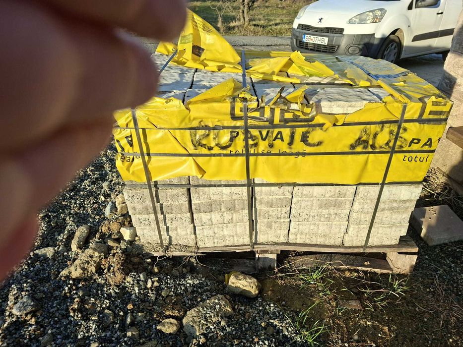 vand pavaj rustic clasic alb - crem 14mp (discount maxim)