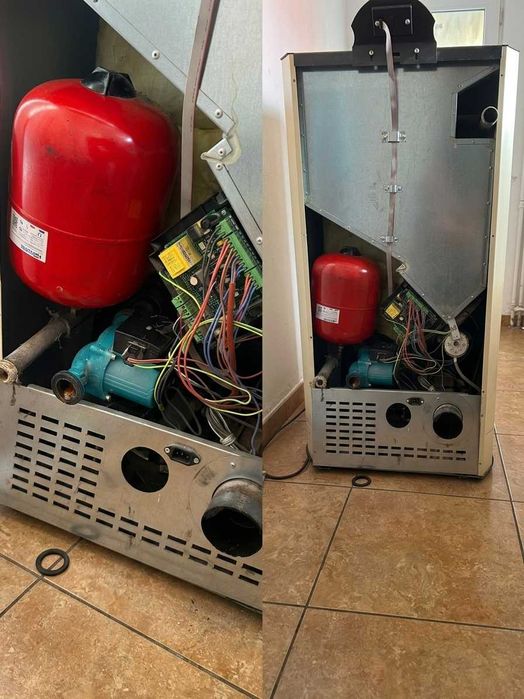 Termoșemineu pe peleți Fornello 25 kW – Utilizat 3 ani, stare excelentă