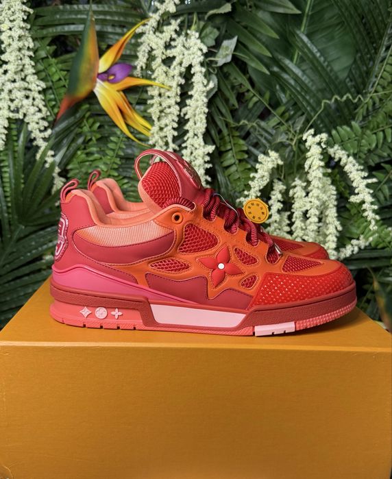 Louis Vuitton Skate Trainer Red