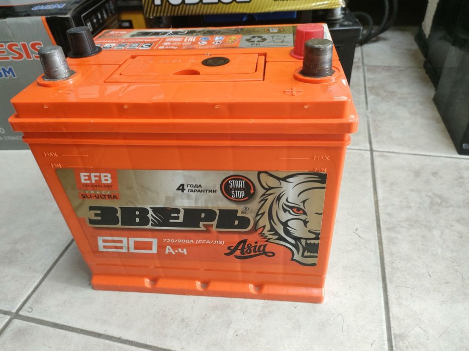 Аккумулятор 80ah б/у