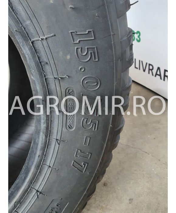 Anvelopa 15.0/55-17 bkt aw909 14pr tl  Cauciucuri tractor, Fiat, Case, Fendt, John Deere, New Holland, Massey Ferguson, UTB   Cauciucuri tractor, Fiat