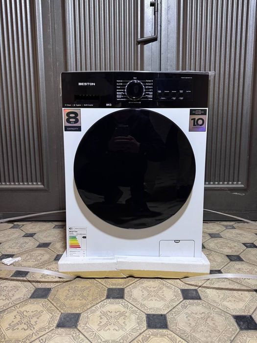 Стиральная машина BESTON 7/8 Кг Inverter BLDC