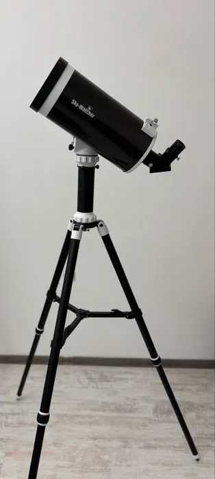 Tелескоп SkyWatcher 5" Maksutov компютъризиран WiFi с ЕКСТРИ топ модел последно поколение, сам намира и следи десетки хиляди обекти, работи и денем