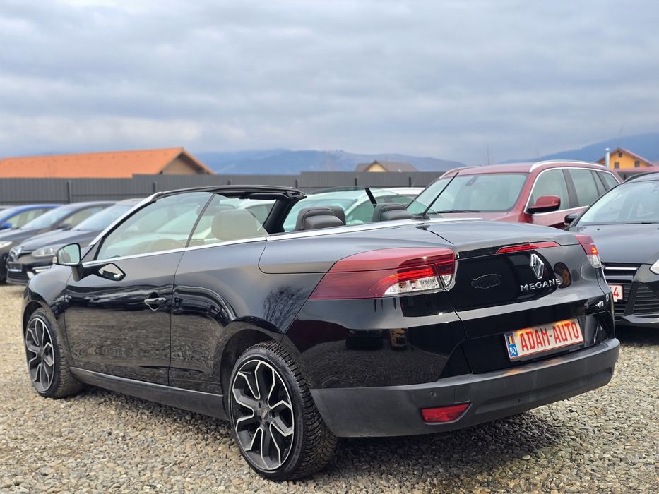 Renault Megane 1.6dci 2013 cabrio Xenon Navi Piele RATE SI GARANTIE