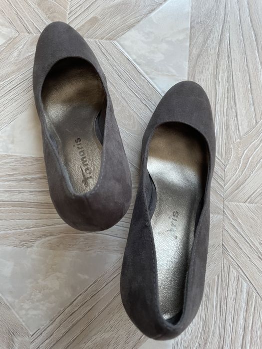 Туфли замшевые