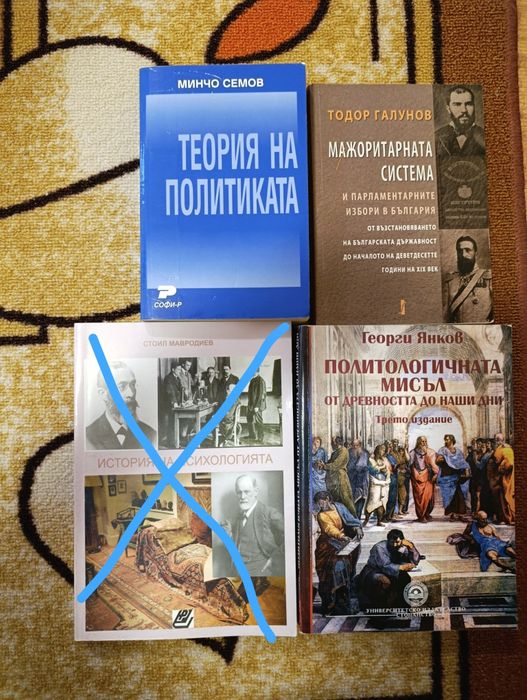 Книги по психология и политология