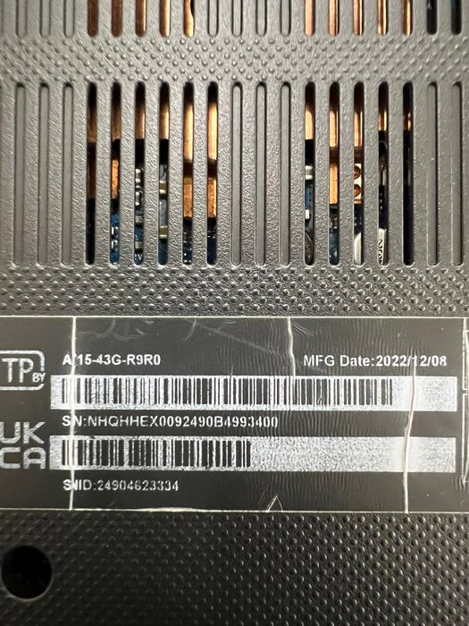 Laptop Acer Aspire 7 Amanet BKG