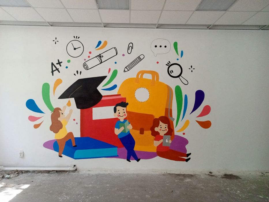 Художественная роспись стен