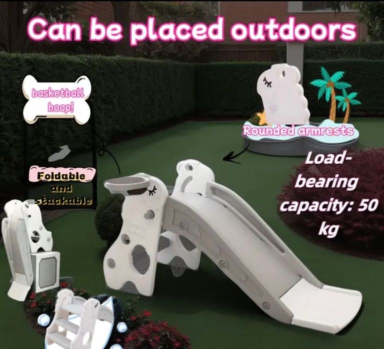 Topogan nou cu Cos și minge baschet