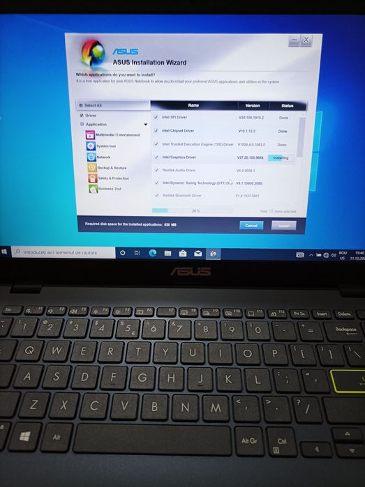 Instalare Windows la domiciliu. Upgrade laptop / pc