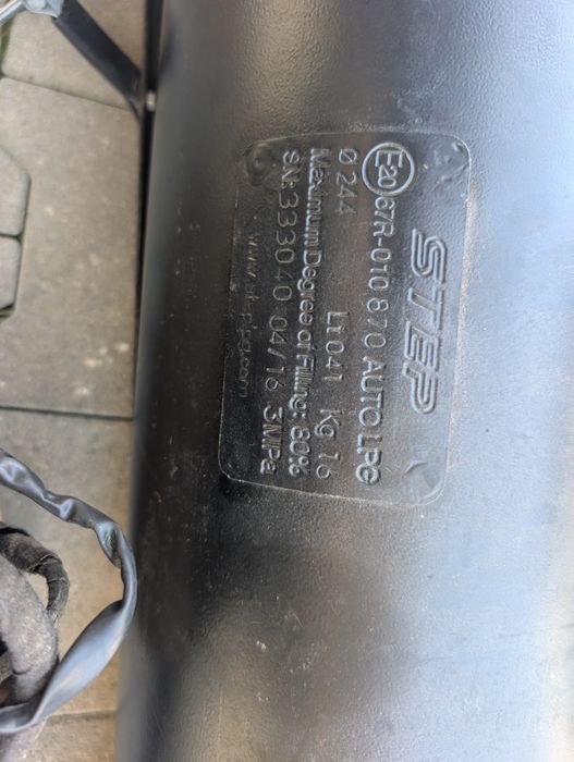Пълен газов инжекцион A.E.B. MP6C OBD (6 цилиндъра) + Бутилка STEP