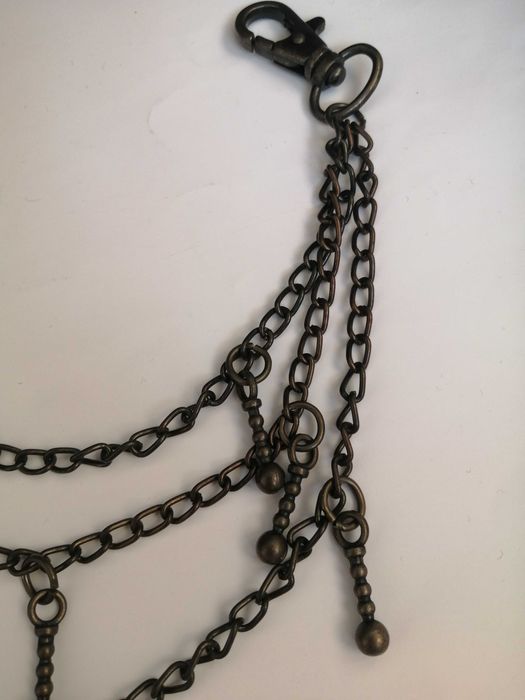 Curea lant din metal pentru blugi si genti