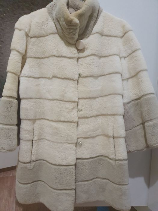 Шуба натуральная шиншилла