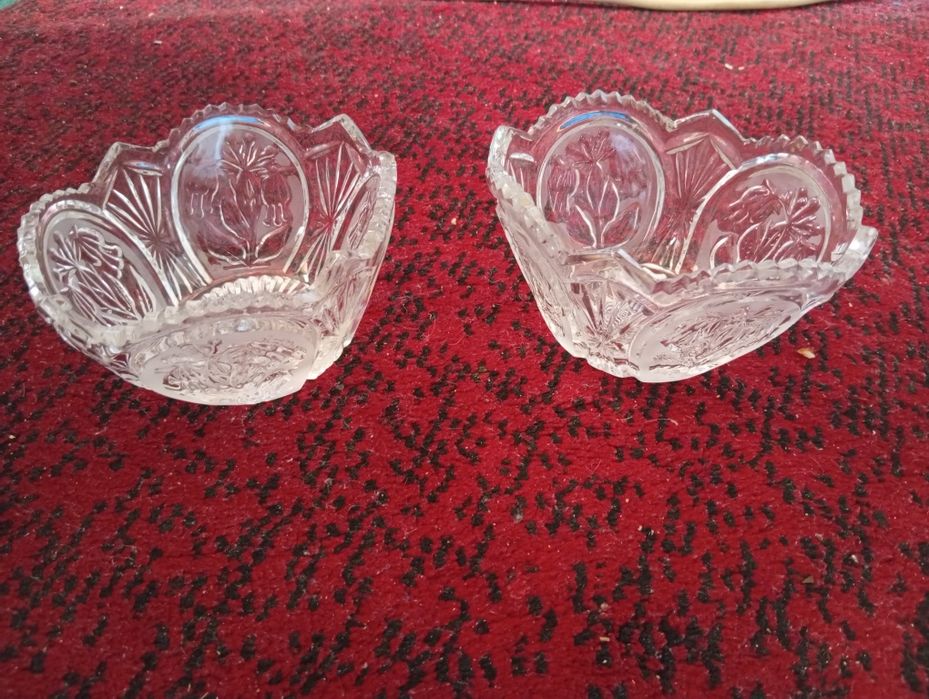 Посуда хрустальная советская.