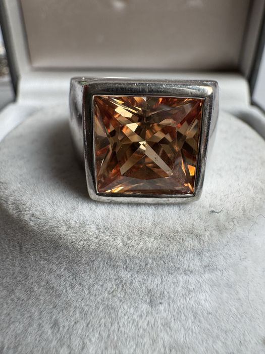 Inel din argint si cubic zirconia