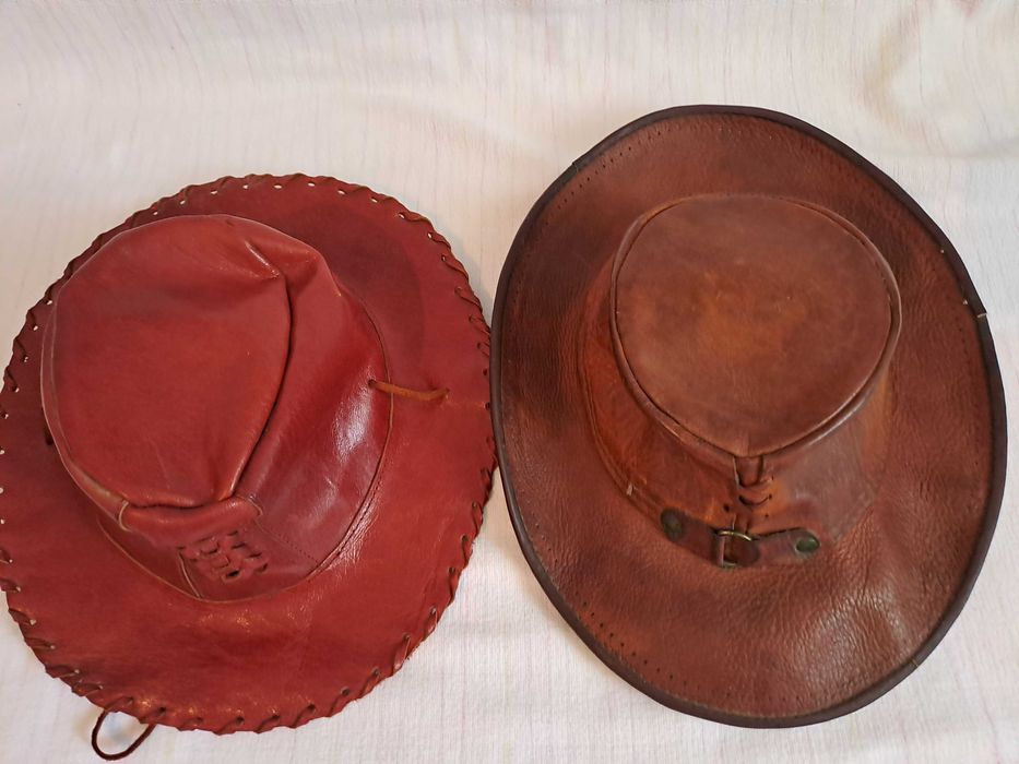 palarie cowboy piele veche