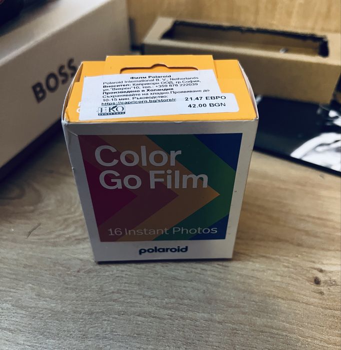 Фотохартия Polaroid Go film