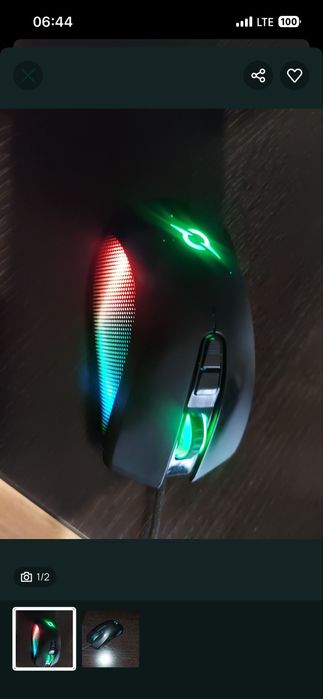 Mouse AQIRYS Phoenix, 12000dpi, optic,