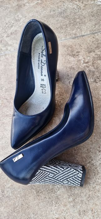 Pantofi bleumarin 35