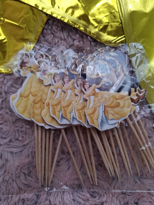 Рокля Бел/Красавицата и звяра+ парти артикули