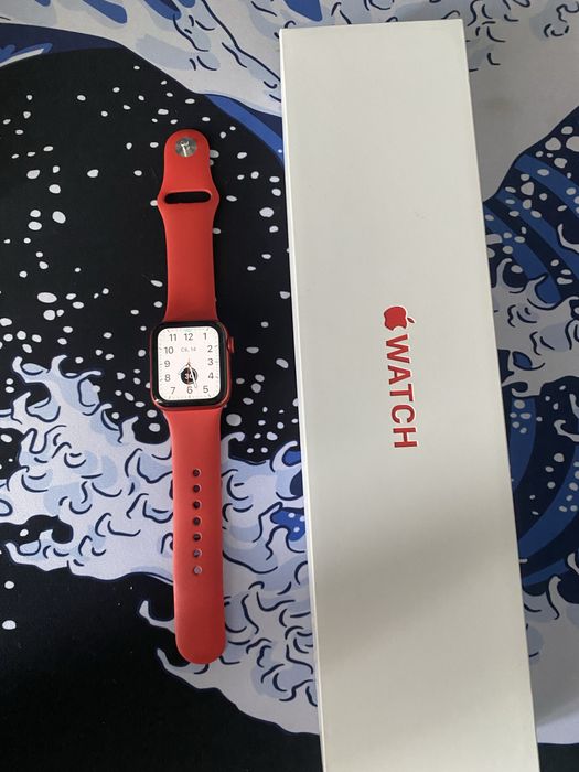 apple watch 6 40mm эпл вотч 6 40мм product red