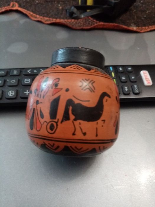 Съд за вода, зърно, храна! Минисъдче от колекция, средна Америка