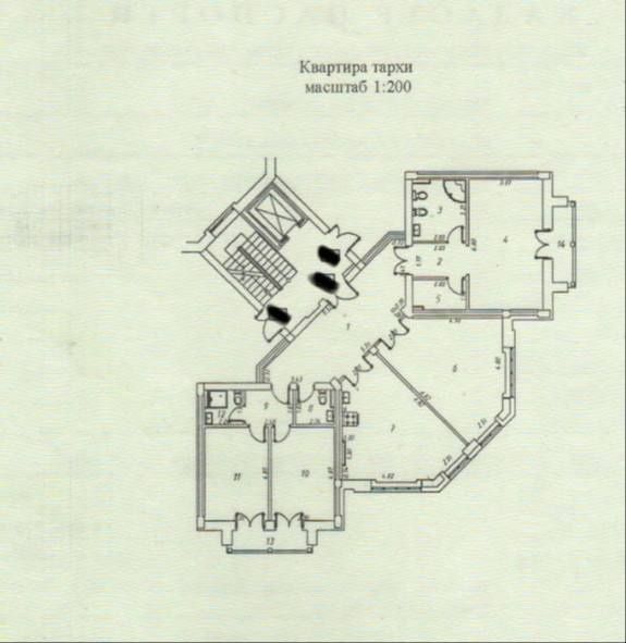Продаётся 4/7/9 ГАБУС Ц2 176квм ор-р: Алайский рынок
