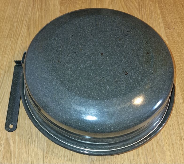 Gratar grill cu capac si maner detasabil pentru aragaz