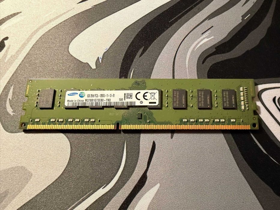 RAM Desktop Samsung DDR3 8 GB 1600 MHz