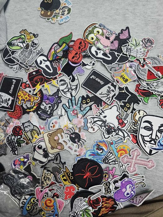 Нашивки, патч и наклейка на одежду, значки , шеврон