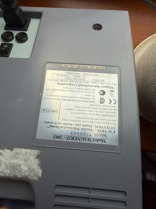 Счётчик банкнот MAGNER 35