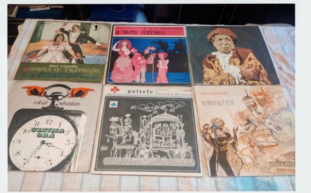 Viniluri de colecție cu povesti romanesti