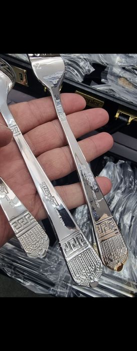 НОВ ! 72 части Цептер Zepter комплект сервиз набор прибори хранене cep