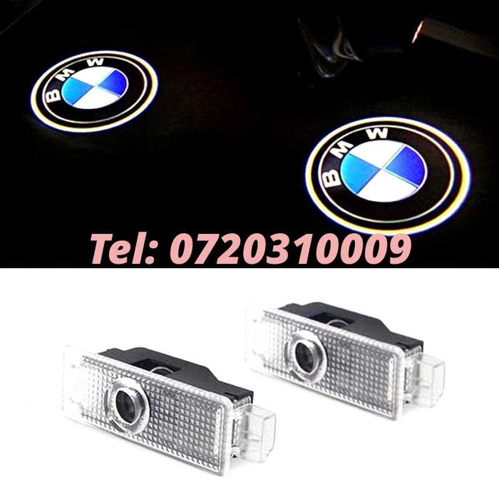 Lumini Logo Marca Bmw Portiera Set De 2 Buc Plug And Play