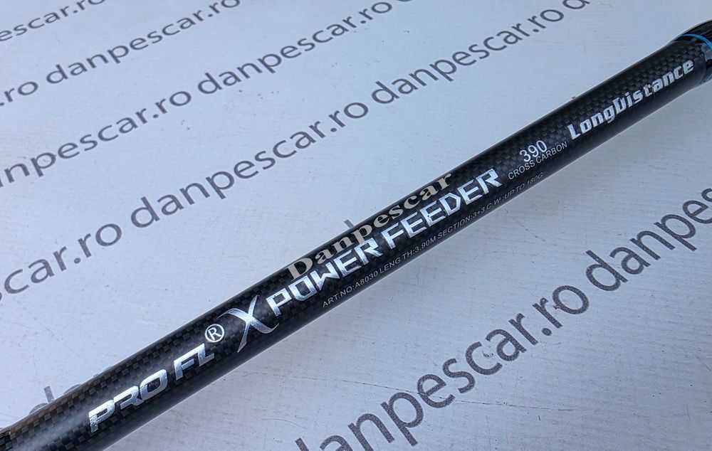 Lanseta PROFL X POWER FEEDER Long Distance 3,90m 180g 3 varfuri carbon