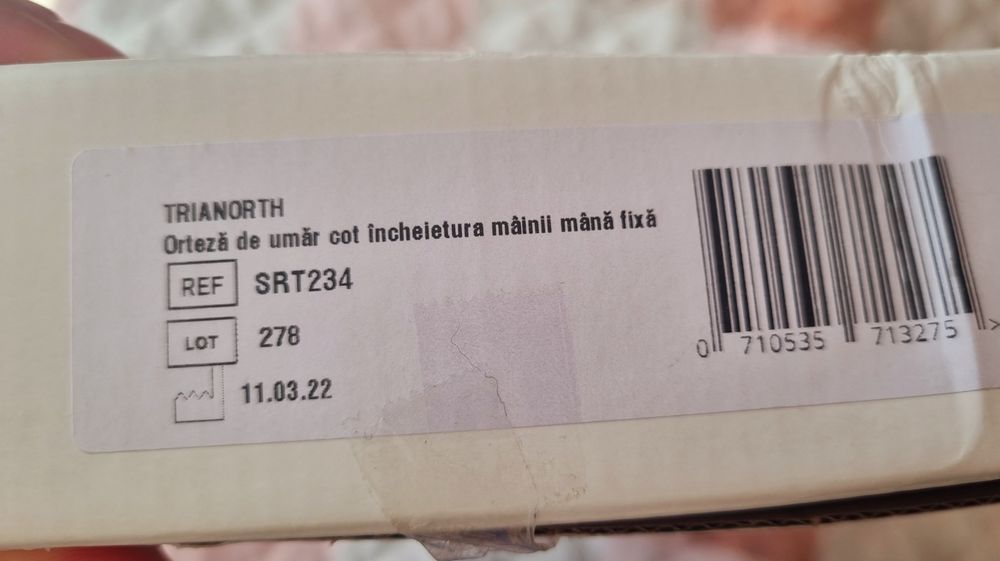 Orteza umar cot incheietura mainii SRT 234 Triamed