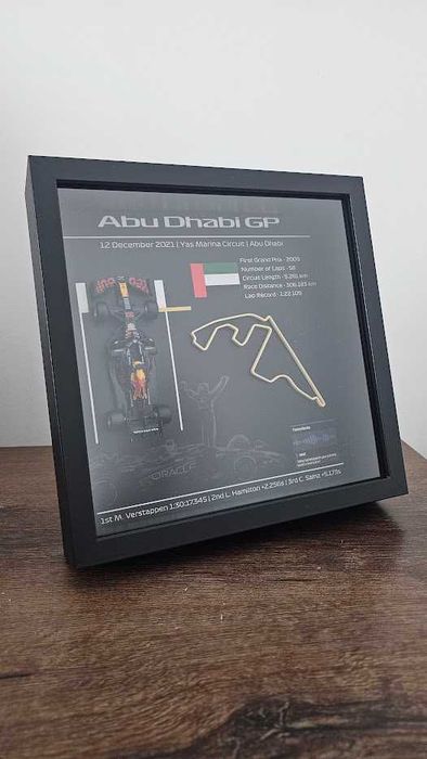 Tablou masina Formula 1 RedBull Racing Model RB16b Bburago