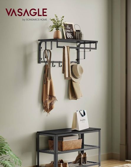 Стенна закачалка с рафт