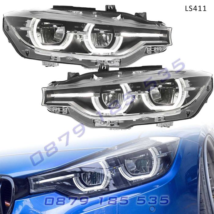 Тунинг LED фарове BMW 3 F30 13-18 Нова визия лед бмв ф30