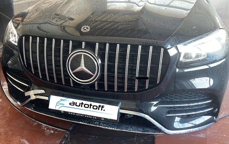 Grila centrala Mercedes GLS X167 compatibila cu GLS X167 (20-23) Crom Design