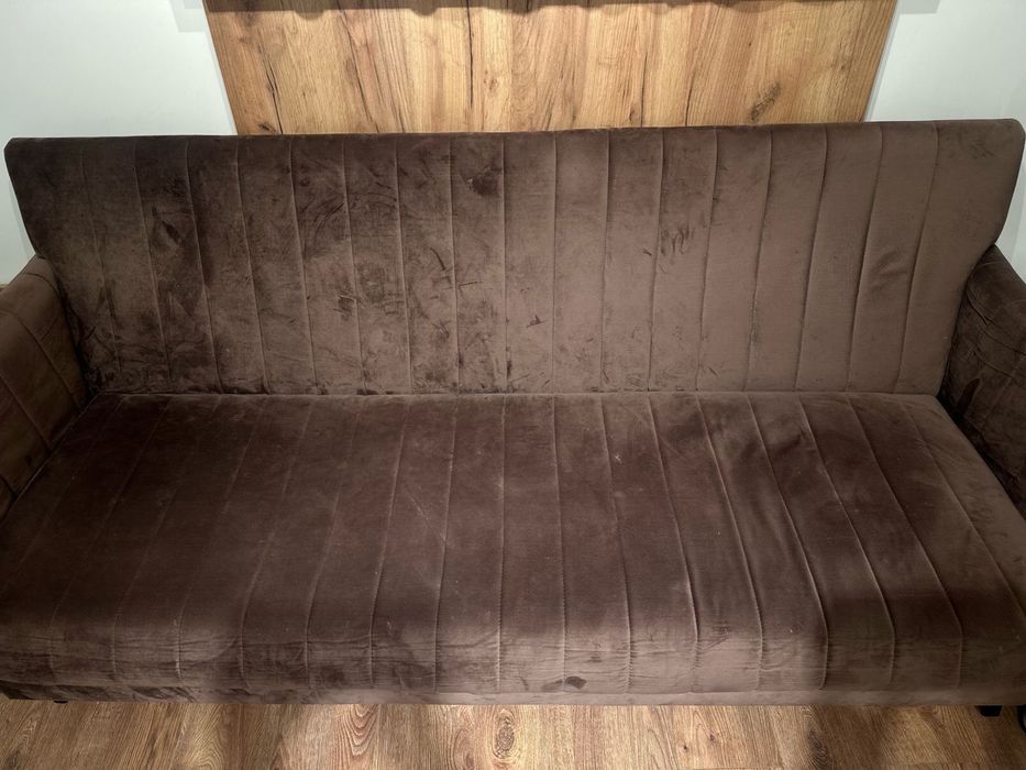 Продам диван в шоколадном оттенке