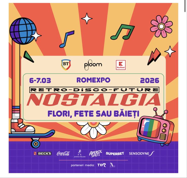 abonament Nostalgia (Flori, fete sau băieți) 06.-07.03.2026.