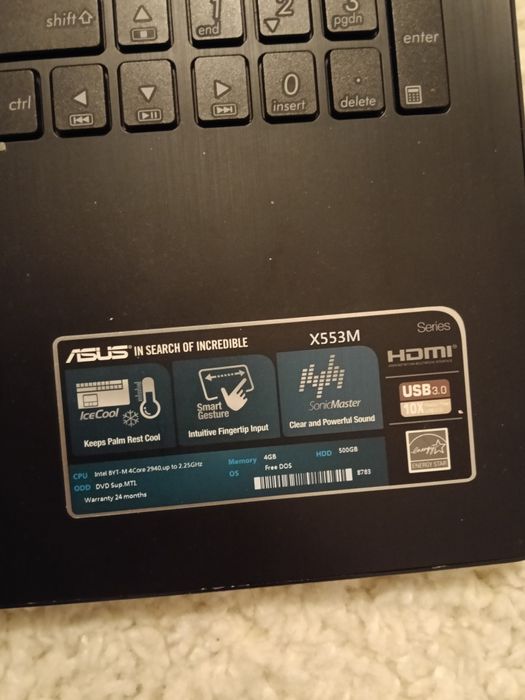 Vând laptop asus
