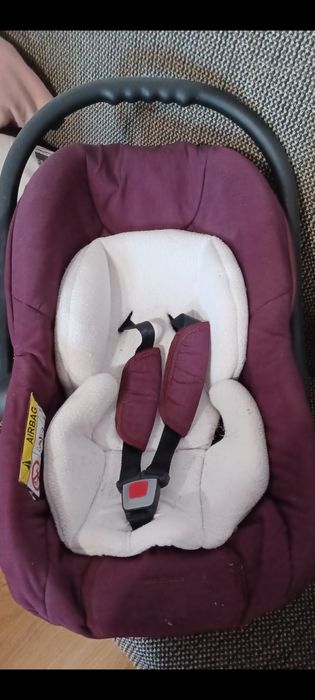 Carucior 3in1 Adamex Barletta  C207 Burgundy Red
