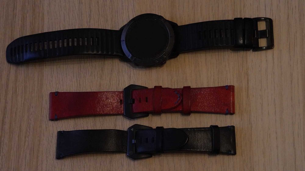 Garmin fēnix 6X Sapphire + 2 допълнителни каишки – 200 €
