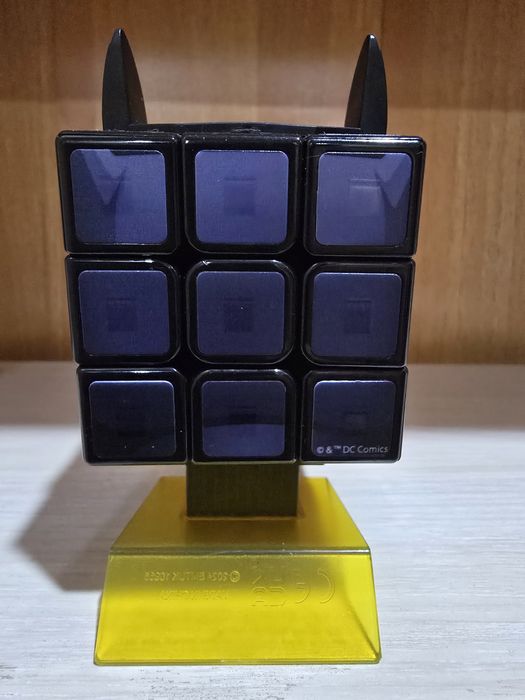 Кубик Рубик 3х3 в стиле Бэтмена