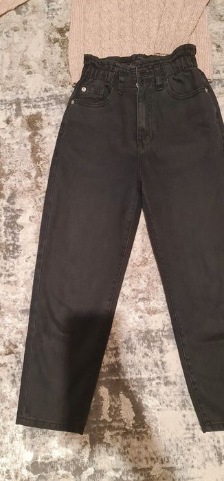 Blugi si pantaloni  fete paperbag, Mango